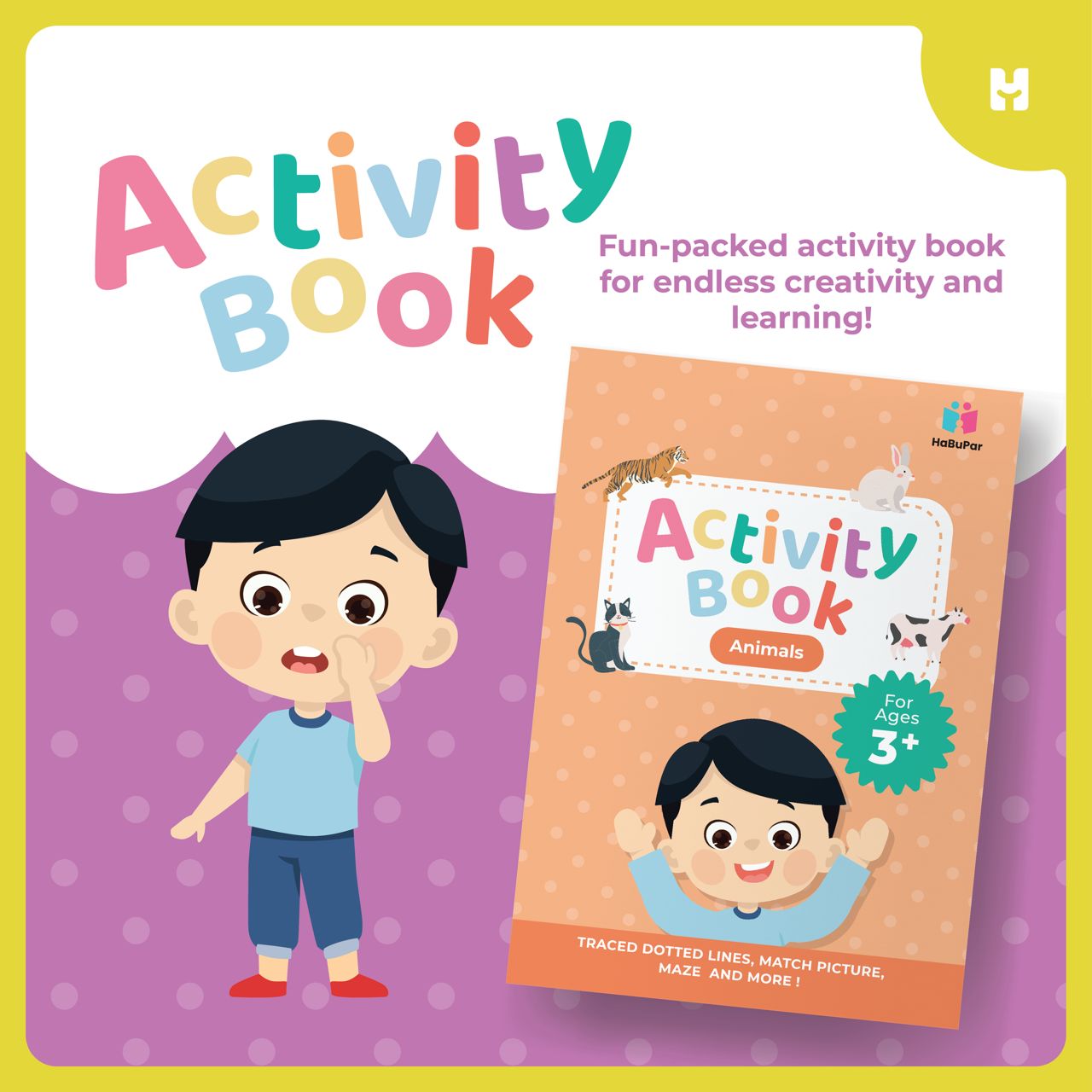 Activity Book for Endless Creativity and Learning