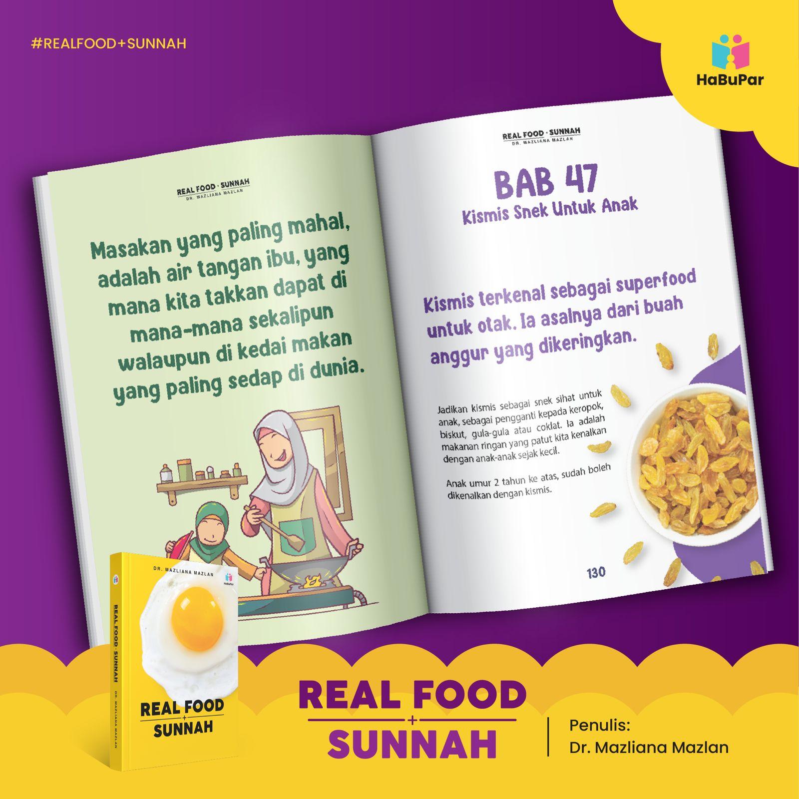 KOMBO BAKAL PARENT | Buku Rahsia Didik Anak Sulung, Mudahnya Penyusuan dan Buku Real Food Sunnah