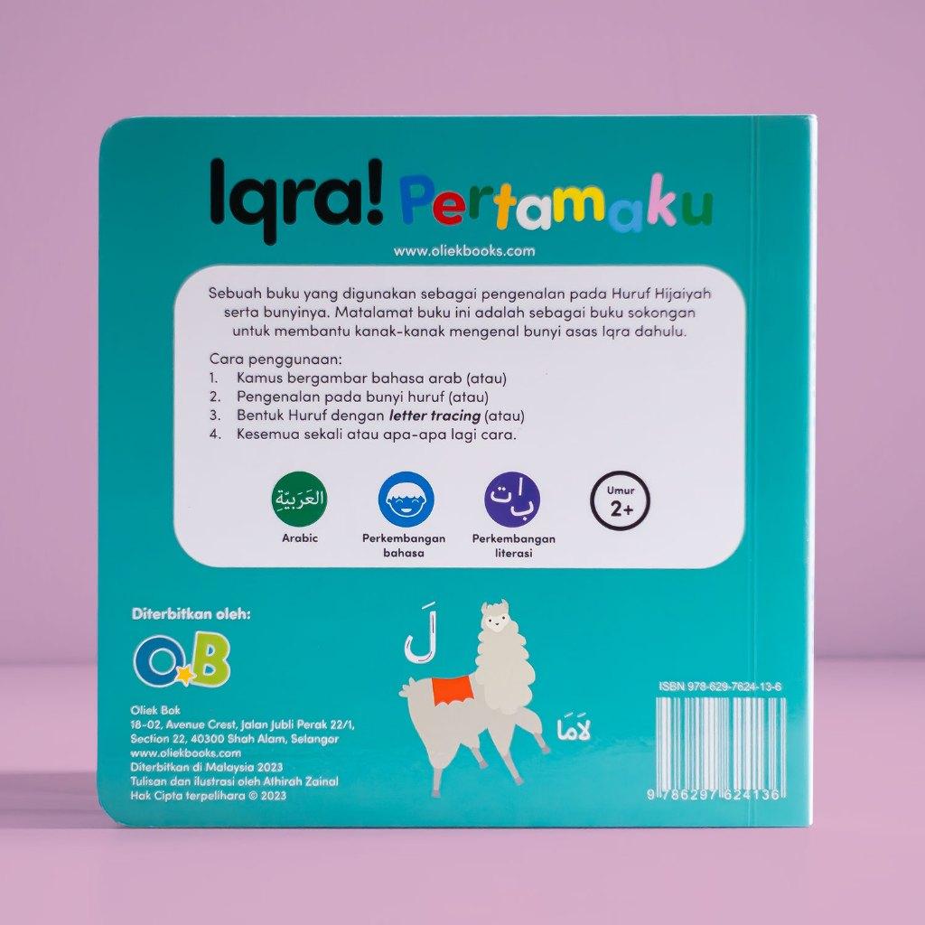 BUKU IQRA PERTAMAKU | IQRA UNTUK KANAK-KANAK | OLIEK BOOKS