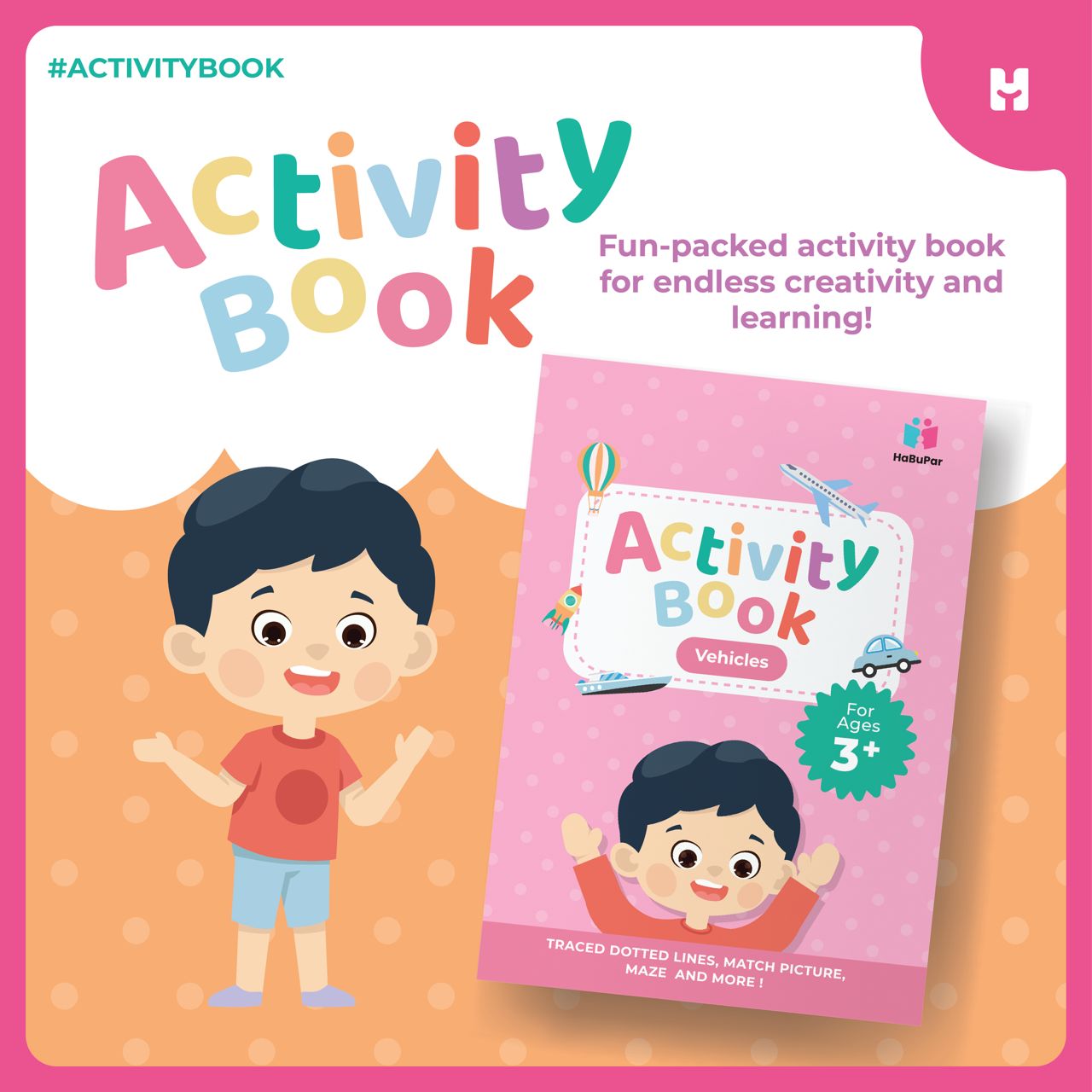 Activity Book for Endless Creativity and Learning
