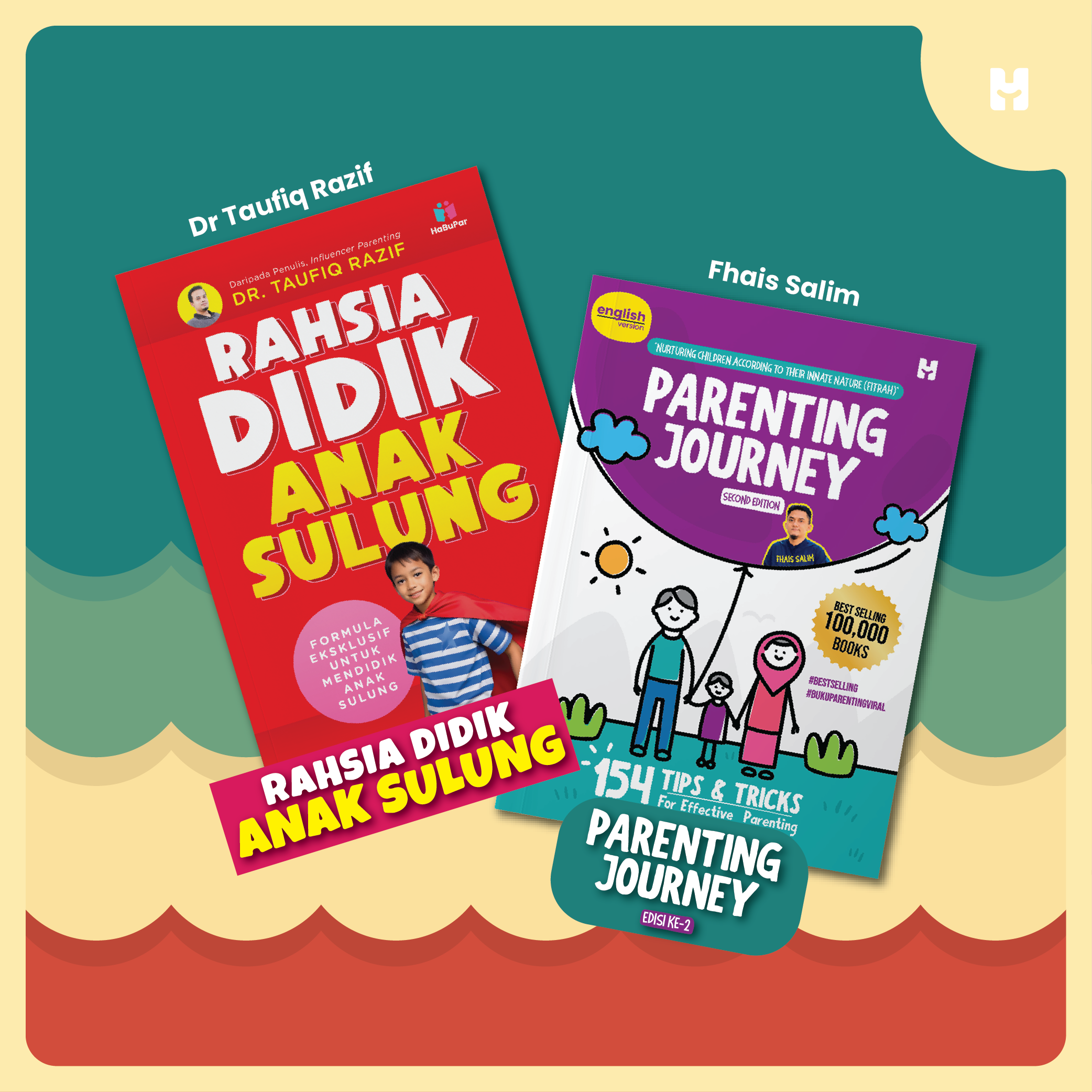 Buku Kombo Parenting Journey dan Rahsia Didik Anak Sulung (HABUPAR)