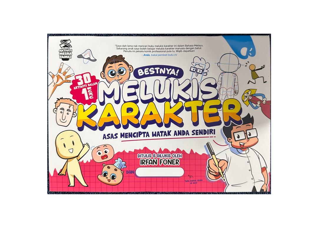 Bestnya! Melukis Karakter | Asas Mencipta Watak Sendiri