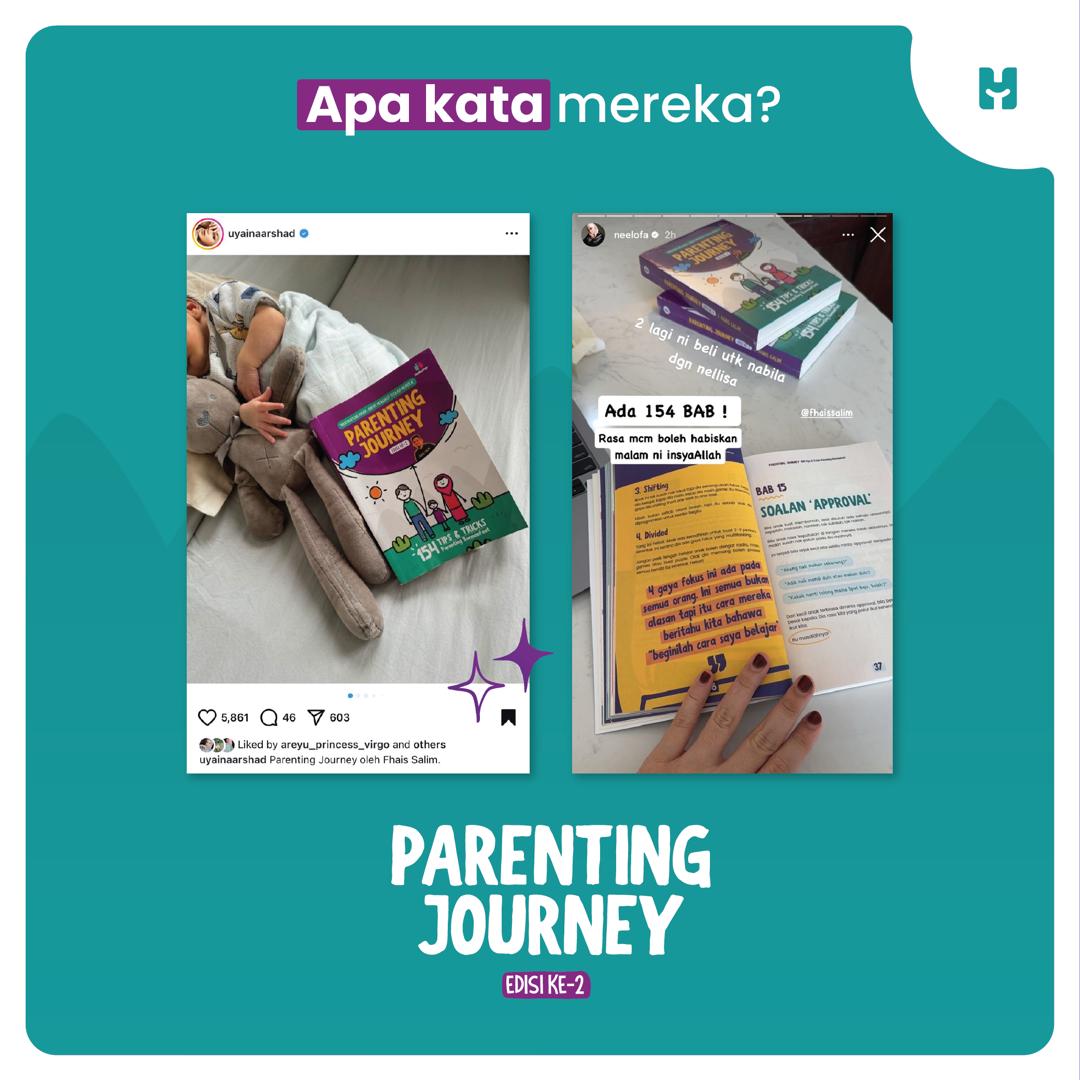 Buku Parenting Journey Faham Fitrah Kanak-Kanak 0-12 tahun Book