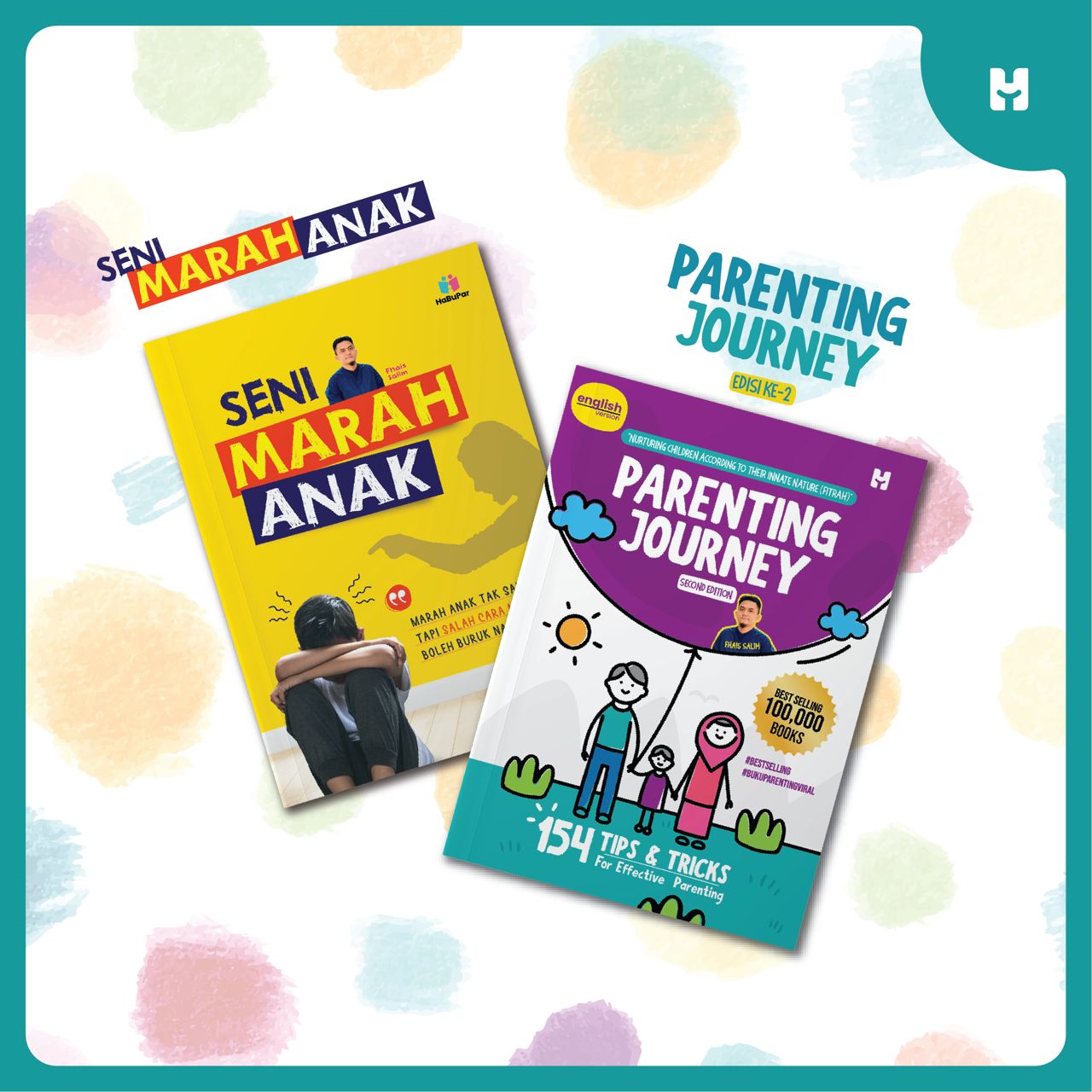 Buku Kombo Parenting Journey & Seni Marah Anak