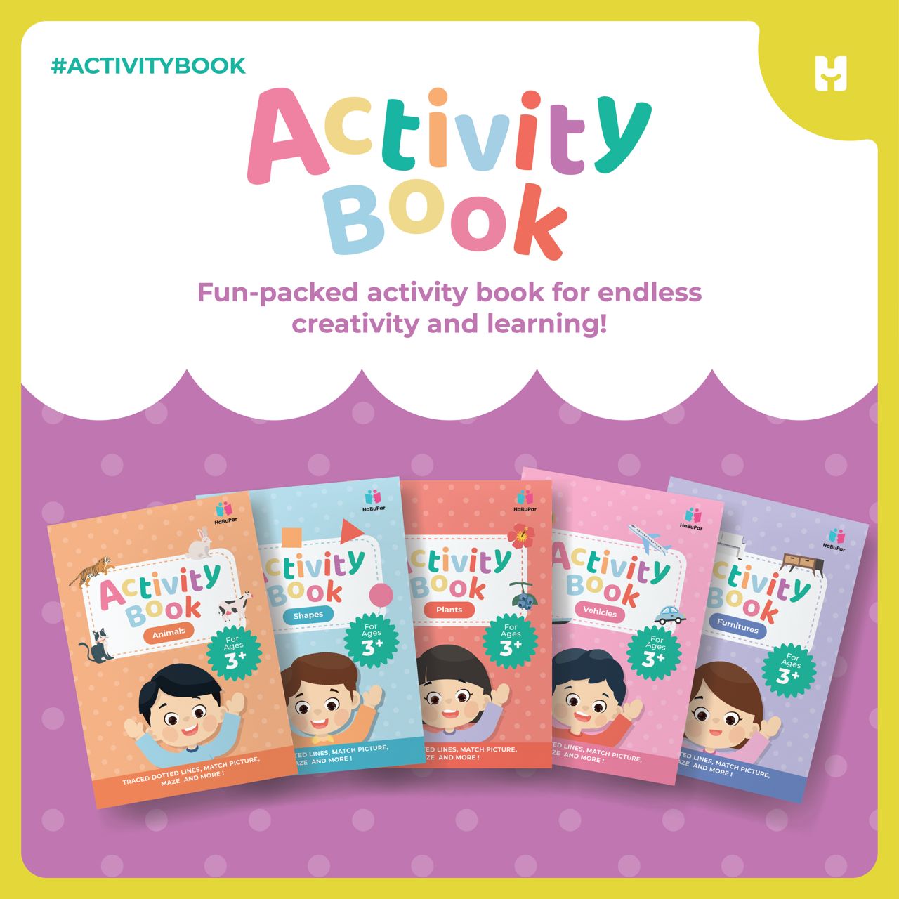 Activity Book for Endless Creativity and Learning