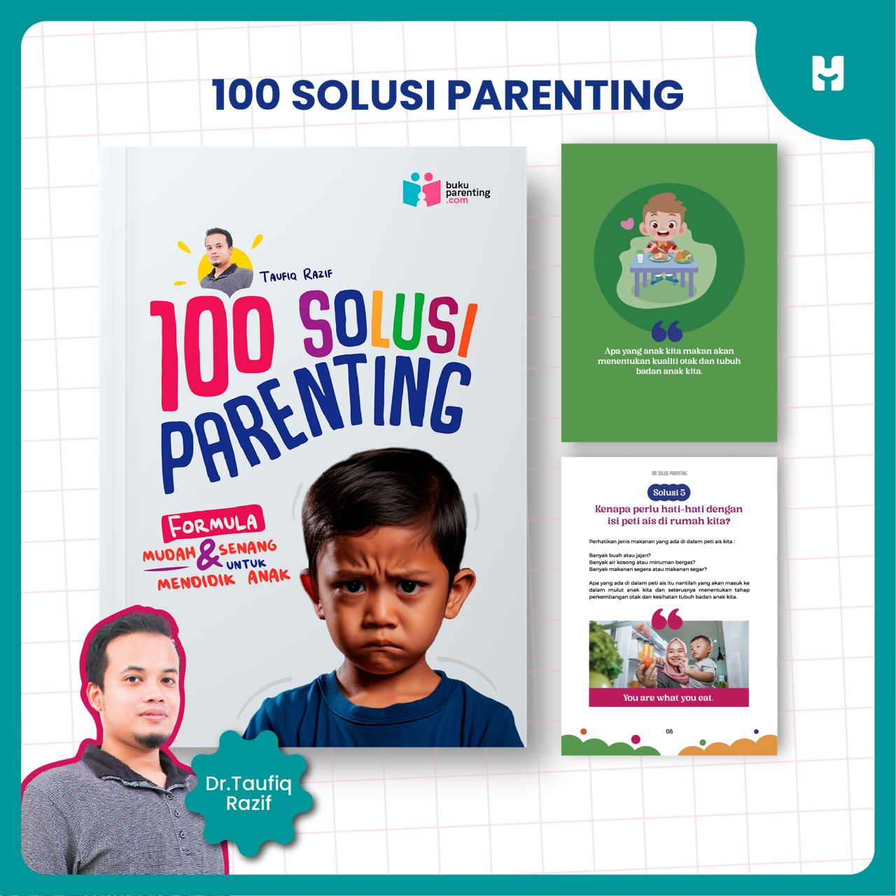Buku 100 Solusi Parenting Dr. Taufiq Razif