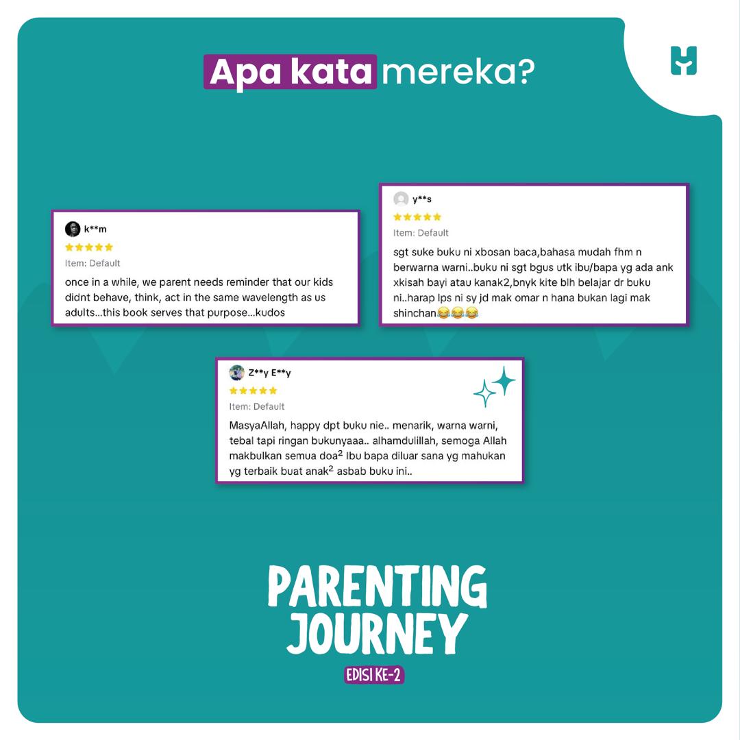 Buku Parenting Journey Faham Fitrah Kanak-Kanak 0-12 tahun Book