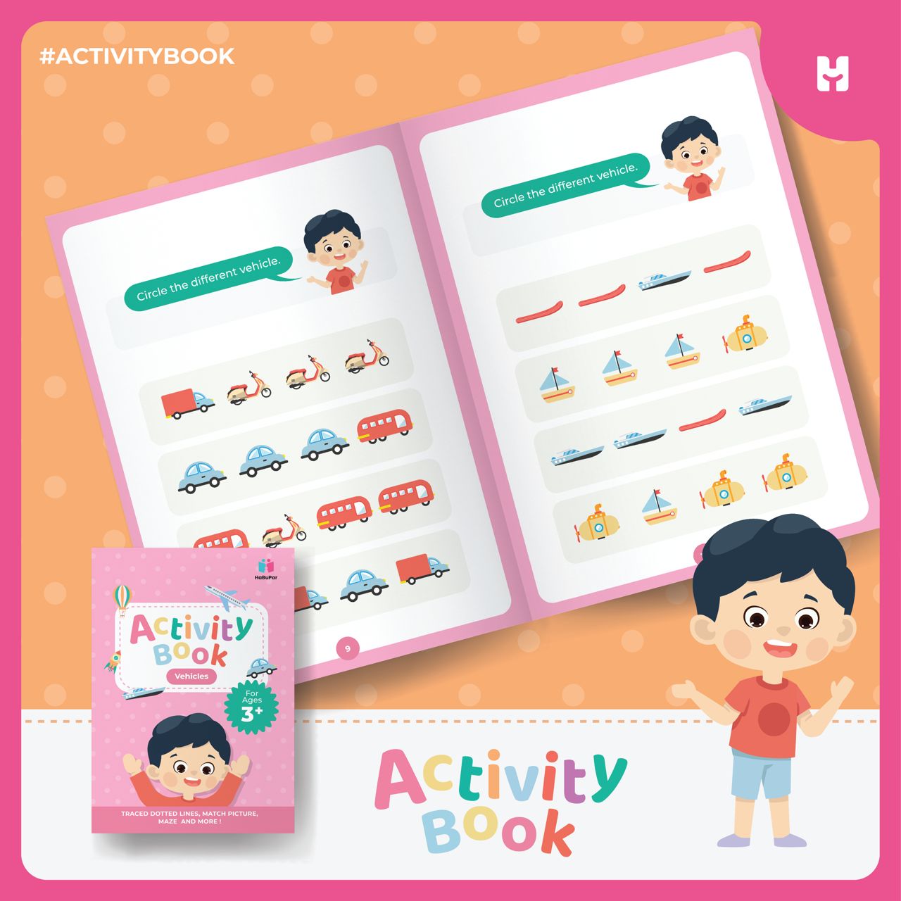 Activity Book for Endless Creativity and Learning