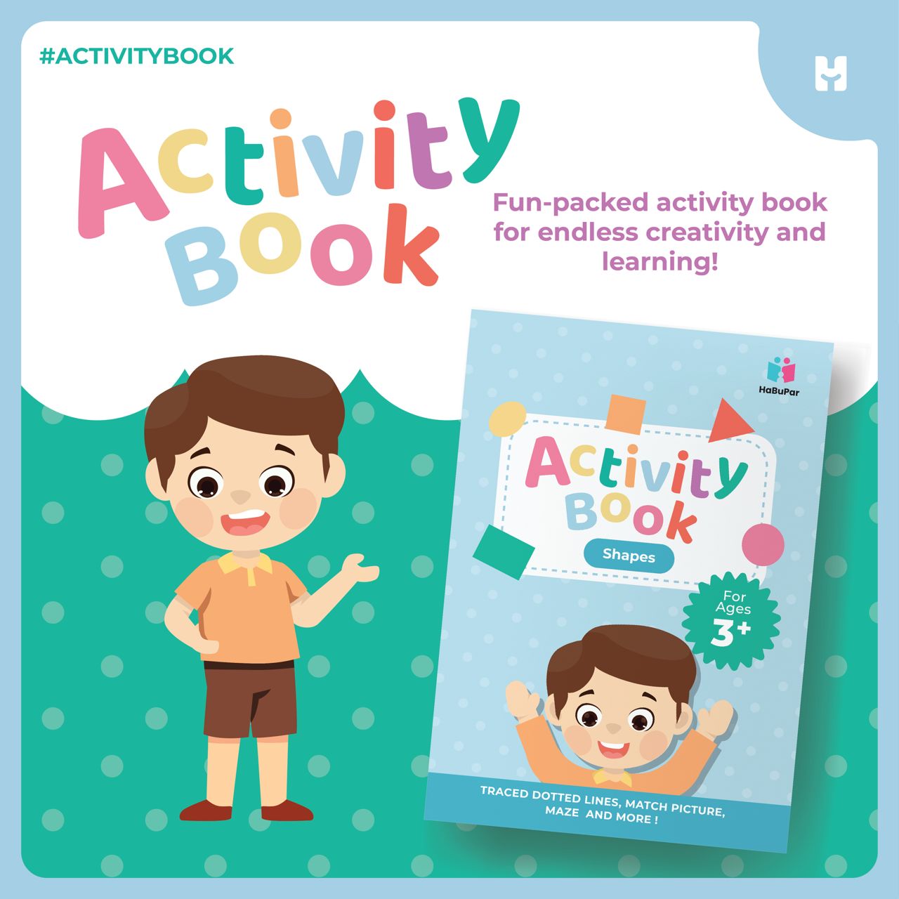 Activity Book for Endless Creativity and Learning