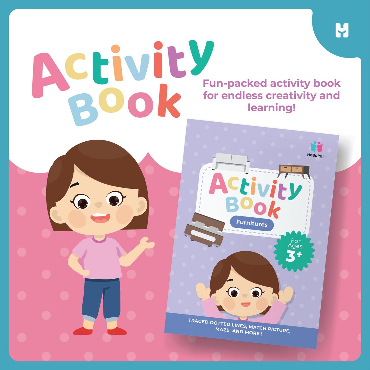 Activity Book for Endless Creativity and Learning