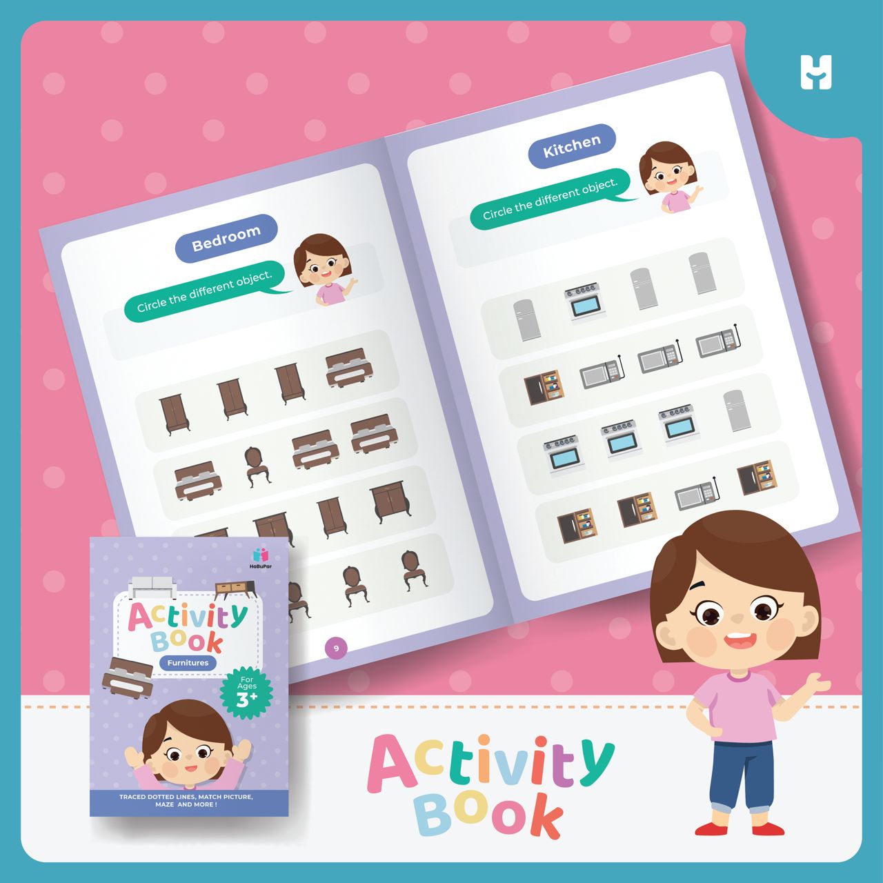 Activity Book for Endless Creativity and Learning