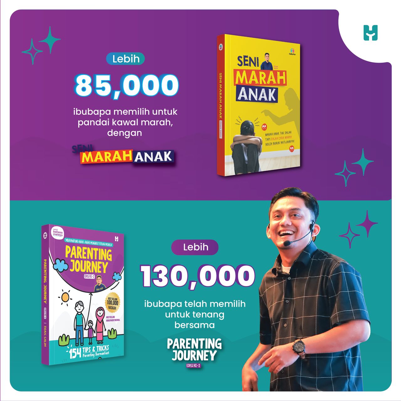Buku Kombo Parenting Journey & Seni Marah Anak