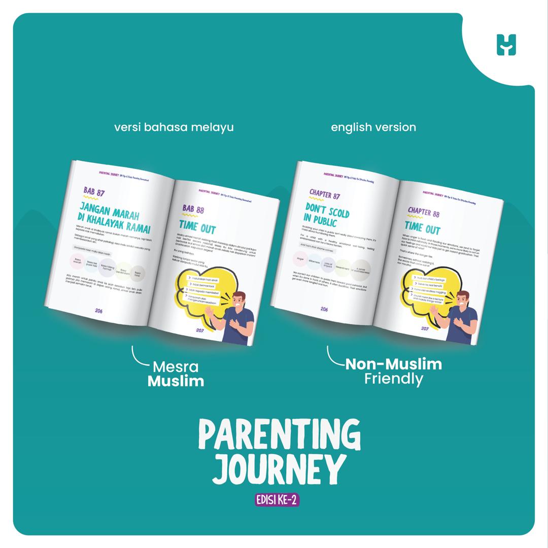 Buku Parenting Journey Faham Fitrah Kanak-Kanak 0-12 tahun Book