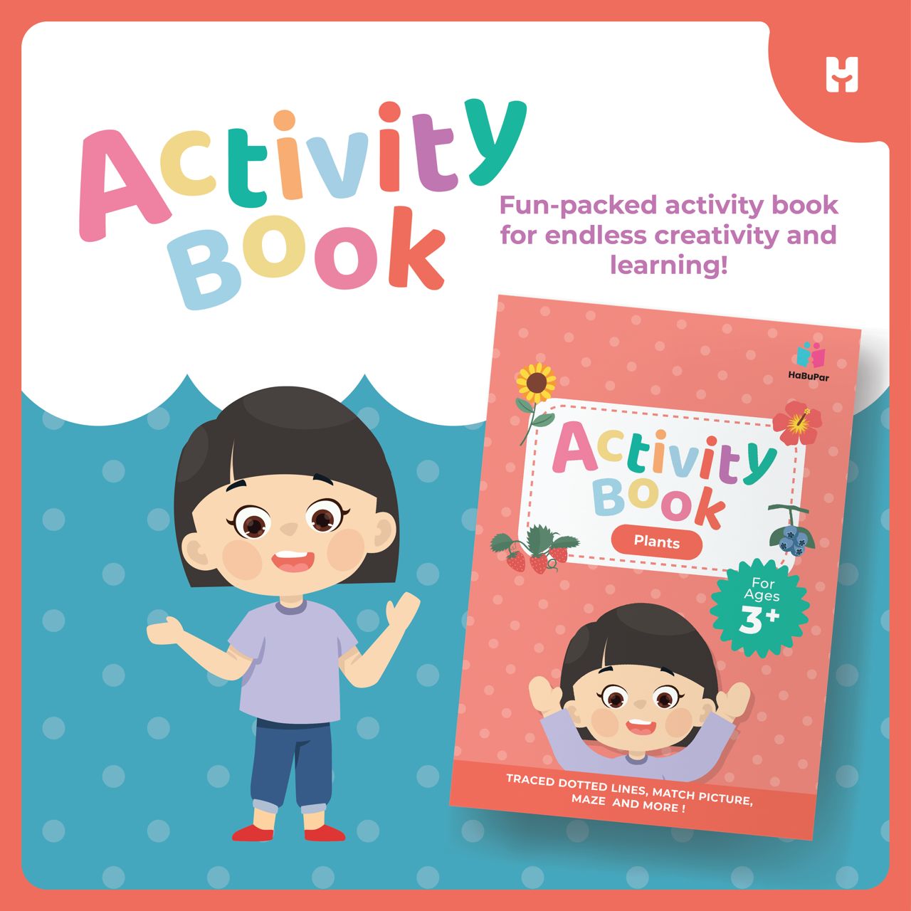Activity Book for Endless Creativity and Learning