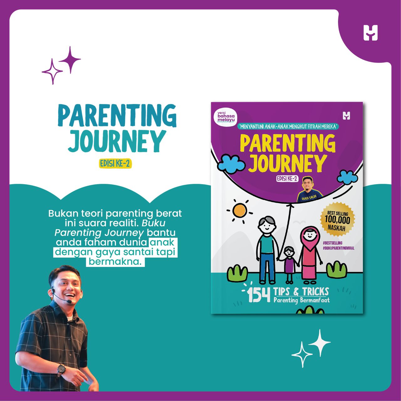 Buku Kombo Parenting Journey & Seni Marah Anak